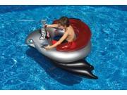 Water Sports Red Batwing Fighter Inflatable Ride On Water Squirt Swimming Pool Toy