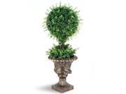 36 Potted Artificial Tea Leaf Ball Topiary Tree