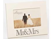 Contemporary Mr Mrs Wedding Anniversary 4 x 6 Photo Picture Frame