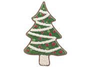 16 Gingerbread Kisses Glitter Christmas Tree Cookie Ornament