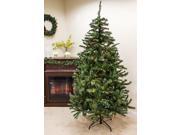 6.5 Pre Lit Traditional Mixed Pine Artificial Christmas Tree Multi Lights