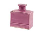 Pack of 6 Lavender Purple Rustic Style Rectangluar Design Decorative Flower Vase 5.5