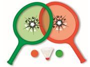 16 Green and Red Paddle Pong Set Swimming Pool Game