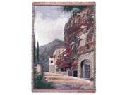 Postiano The Amalfi Coast Italy Inspired Tapestry Throw Blanket 50 x 70