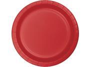 Club Pack of 240 Classic Red Disposable Paper Party Banquet Dinner Plates 9