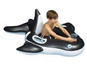 Water Sports Inflatable Orca Whale Squirter Swimming Pool Float Toy