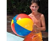 24 Classic Inflatable Red Yellow and Blue Swimming Pool or Beach Ball