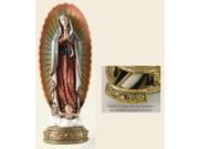 Pack of 2 Joseph s Studio Heavenly Protectors Our Lady of Guadalupe Figures