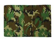 Camouflage Printed Deluxe Square Pet Dog Bed Small