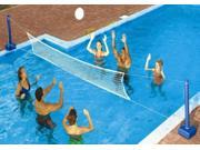 Water Sports Cross Volleyball Swimming Pool Game Weighted Net Supports