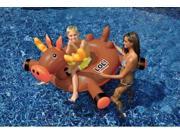 56 Water Sports Inflatable Ride On Moose Swimming Pool Float