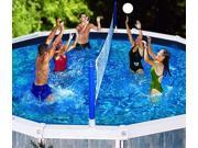 Water Sports Cross Volleyball Swimming Pool Game Screw in Net Supports
