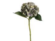 Pack of 12 Two Tone Green Purple Hydrangea Artificial Floral Craft Sprays 19