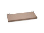45� Mocha Brown Outdoor Indoor Handcrafted Sunbrella Linen Bench Cushion 45� Mocha Brown Outdoor Indoor Handcrafted Sunbrella Linen Bench Cushion
