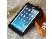 Tire Pattern Drop Resistance Dustproof Protective Case for Ipad Mini with Holder Black