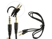 2.5mm to 3.5mm Male Headphones Headset Jack Stereo Speaker Audio Adapter Cable