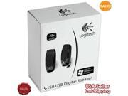 Logitech Audio USB Speaker with Digital Sound For Computer Desktop PC Laptop
