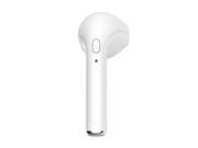 Bluetooth Headphone In-Ear Earphone Earpiece headphone for iPhone 7 7 plus 6s 6plus and Samsung Galaxy S7 S8 and Android Phones (1 Piece for Right Ear White)