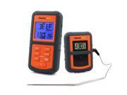 ThermoPro TP 07 300 feet Range Wireless Food Thermometer Remote BBQ Smoker Grill Oven Meat Thermometer with Timer