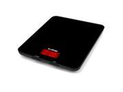 Accuweight Digital Multifunction Food Meat Scale with LCD Display Perfect for Baking Kitchen Cooking 11lb Capacity by 0.1oz Tempered Glass surface Black