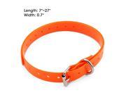 Petrainer TPUO DB Orange TPU Dog Collar Replacement dog collar for PET998DB PET998DBB PET916 PET998N PET916N