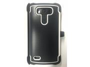 BALLISTIC Tough Jacket Maxx Case with Holster for LG G3 Grey White