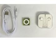 Apple iPod 2GB Mini Shuffle 4th Generation MP3 Player Music Clip Green Non Retail Package