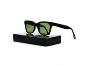 RETROSUPERFUTURE Super America Vetra Sunglasses BAP Black Metal Rivets Green