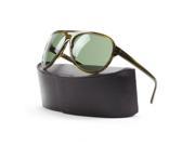 Oliver Peoples Gadson Sunglasses Col. OT 4677 Olive Tortoise with Olive Lenses