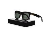 RETROSUPERFUTURE Super Ciccio Gianni Sunglasses 87A Black Gold Zeiss Lenses