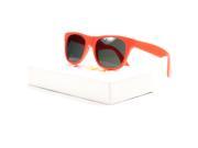 RETROSUPERFUTURE Super KIDS Classic 225 Sunglasses Fluorescent Red Frame Grey