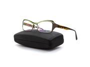 Alain Mikli AL 1117 Womens Eyeglasses M01S Brown Green Frame RX Clear Lenses