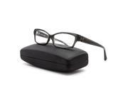 Alain Mikli AL 1026 Eyeglasses 0006 Black Striped Frame RX Clear Demo Lenses