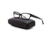 Alain Mikli AL 1026 Eyeglasses 0002 Diamond Striped Black Frame RX Clear Lenses