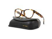 Linda Farrow Luxe 234 Square Eyeglasses C2 Tortoise Shell Brown RX Clear Lens