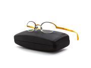 Alain Mikli AL 0551 Eyeglasses 0013 Orange Frame RX Clear Demo Prescription Lens