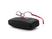 Alain Mikli AL 0552 Eyeglasses Red Purple Frame RX Clear Demo Prescription Lens