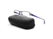 Alain Mikli AL 1107 Womens Eyeglasses M00V Purple Frame RX Clear Demo Lenses