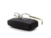 Alain Mikli AL 0551 Eyeglasses 0012 Green Frame RX Clear Demo Prescription Lens