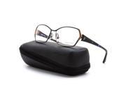 Alain Mikli AL 1020 Womens Eyeglasses 0200 Bronze Blue Black Frame Clear Lenses