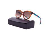 Thierry Lasry Flattery Sunglasses 053 Brown Multicolor Vintage Pattern Gradient
