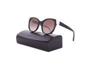 Thierry Lasry Peroxxxy Sunglasses 29 Black White Color Block Brown Gradient
