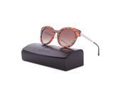 Thierry Lasry Magnety Sunglasses E41 Orange Pattern Red Green Brown Gradient