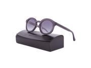 Thierry Lasry Smacky Sunglasses V330 Translucent Black Grey Gradient