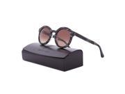 Thierry Lasry Smacky Sunglasses 2903 Multi Color Pattern Black Grey Brown Lens