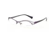 Alain Mikli AL 1110 Womens Eyeglasses 0007 Purple Frame Demo Prescription Lenses