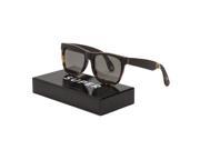 RETROSUPERFUTURE Classic Skins Sunglasses BF7 Havana Snake Skin Frame Black Lens