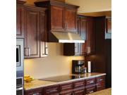 8x11 U Shaped Kitchen Cabinets Bundle in Leo Saddle with Soft Close Drawers Doors