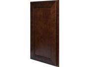 17 Inch End Angle Wall Cabinet in Leo Saddle with 1 Soft Close Door 12