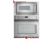 Frigidaire Professional 27 Stainless Steel Electric Wall Oven Microwave Combo FPEW2785PF_FPMO209KF_MWTKP27KF
